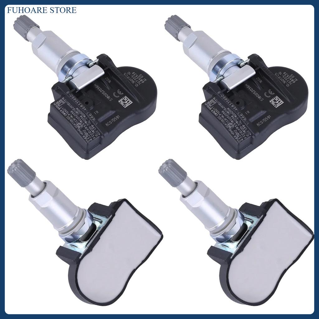 4PCS Tire Pressure Sensor Compatible for 3er F30 F31 4er X1 F48 M3 F80 RDCI RDK Replacement 36106881890