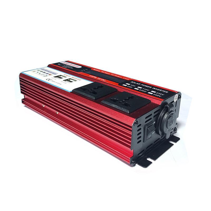 High Power Portable Car Inverter Household Solar Photovoltaic Inverter Multifunctional Power Converter