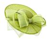 Hot-selling British Racing Festival hemp top hat mesh design stage performance retro dress headgear hat decoration