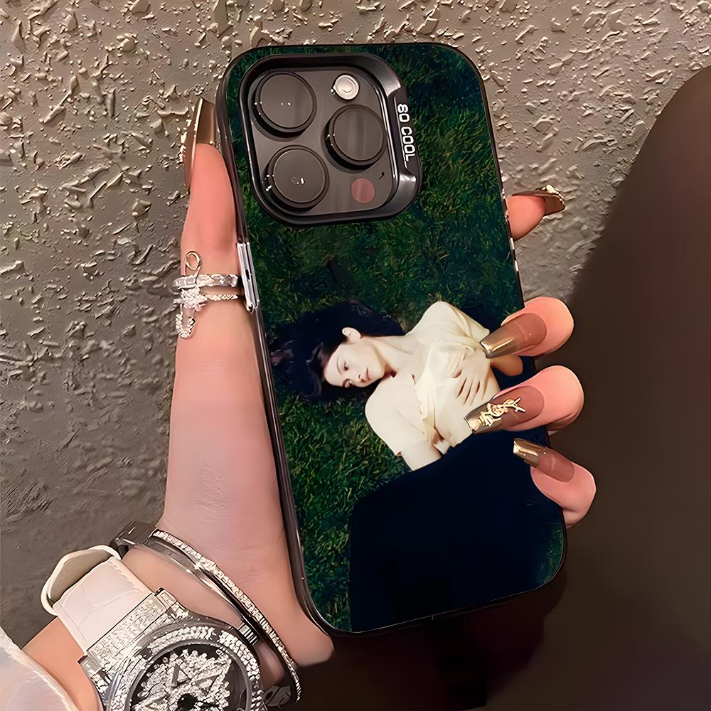 Singer G-Gracie Abrams Phone Case For IPhone17 Air 16 15 14 Plus 13 12 11 Pro XS Max Silver Black Bumper Case