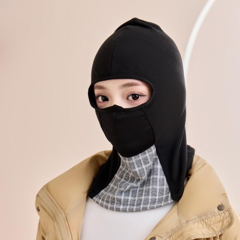 Windproof Pullover Cap Coldproof Warm Neck Warmer Helmet Cap Unisex