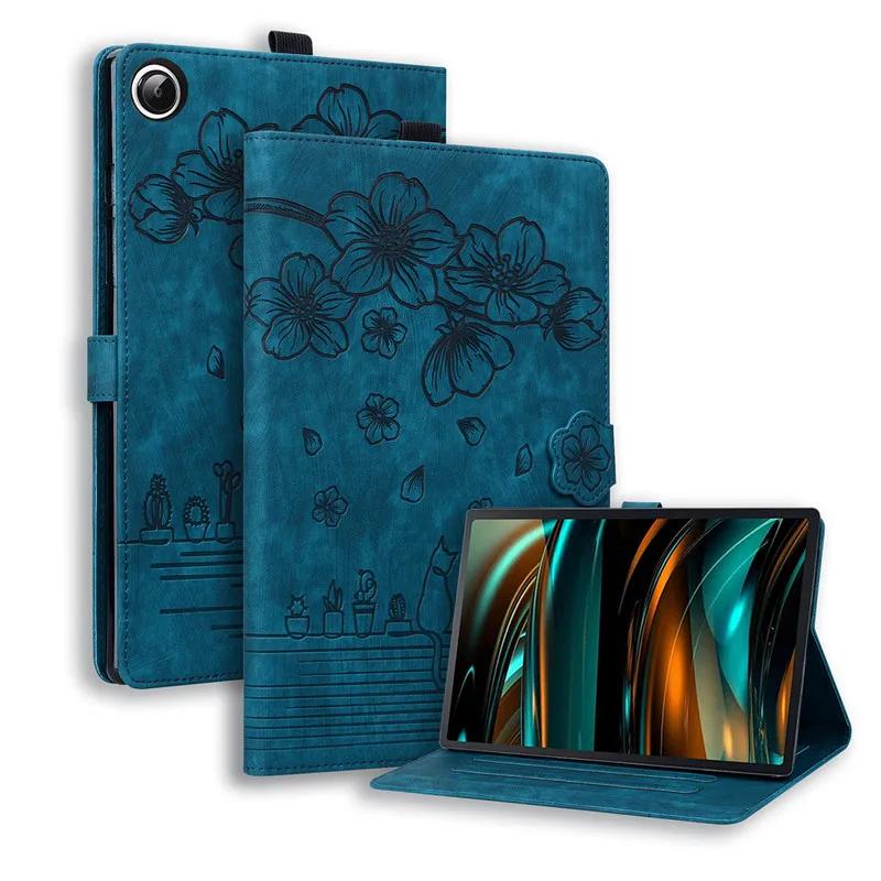Чехол-кошелек из роскошной кожи для Samsung Galaxy Tab A9 Plus 11 дюймов, Funda для Galaxy Tab A9 Plus, Coque SM X210 X215