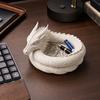 3D-печатный лоток-хранилище для дракона, Декоративная миска-подставка для колец, ключей, монет, украшений, Настольный органайзер для домашнего офиса
