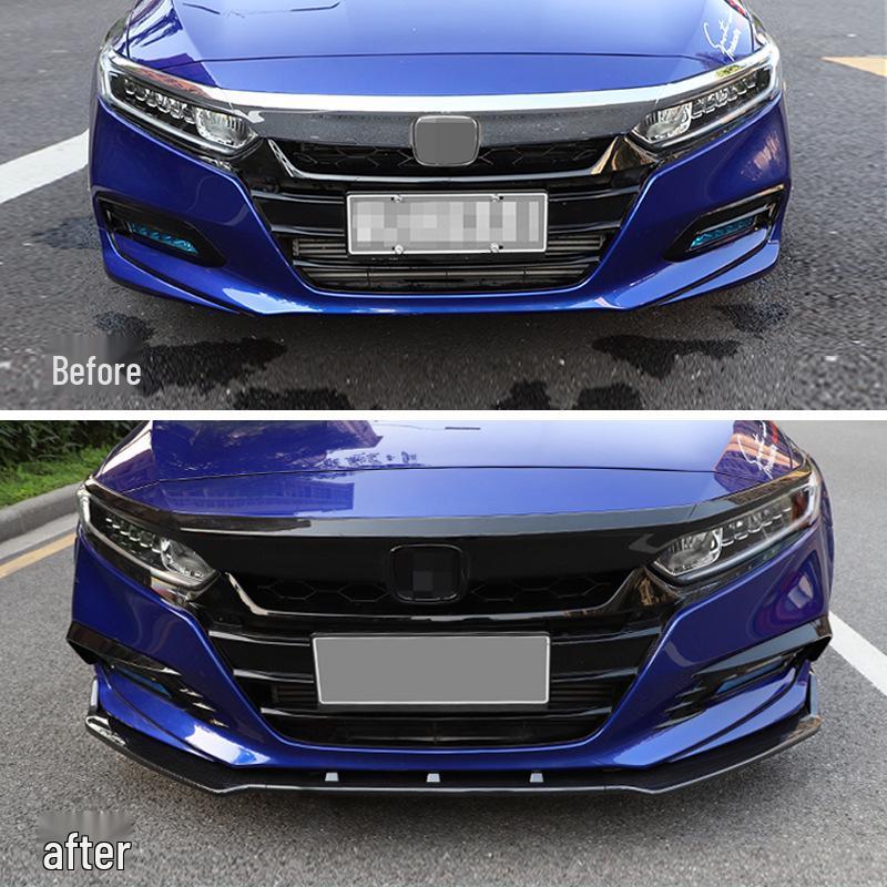 Комплект переднего бампера-лип спойлера Honda Accord 10-го поколения против столкновения
