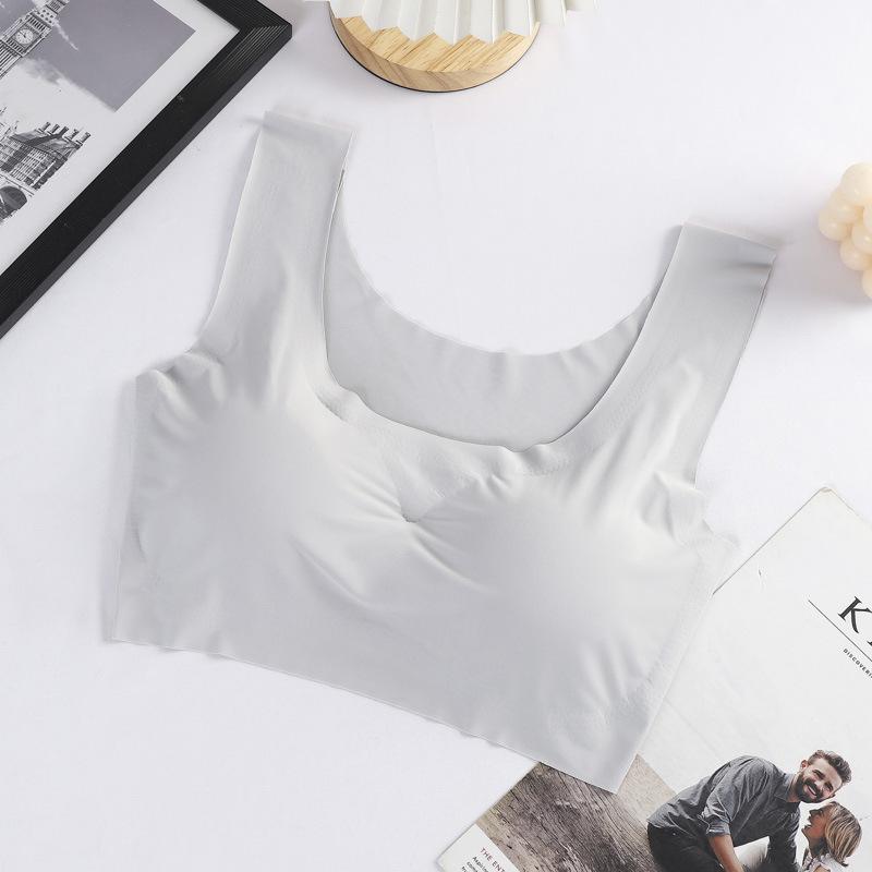 Shangpin Бесшовный Беспроводной Пуш-ап Большого размера Йога Спортивный бюстгальтер