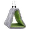 Warm Flannel Material Bird roost House Triangular Shape Bird Sleeping Tent  Winter Warmth