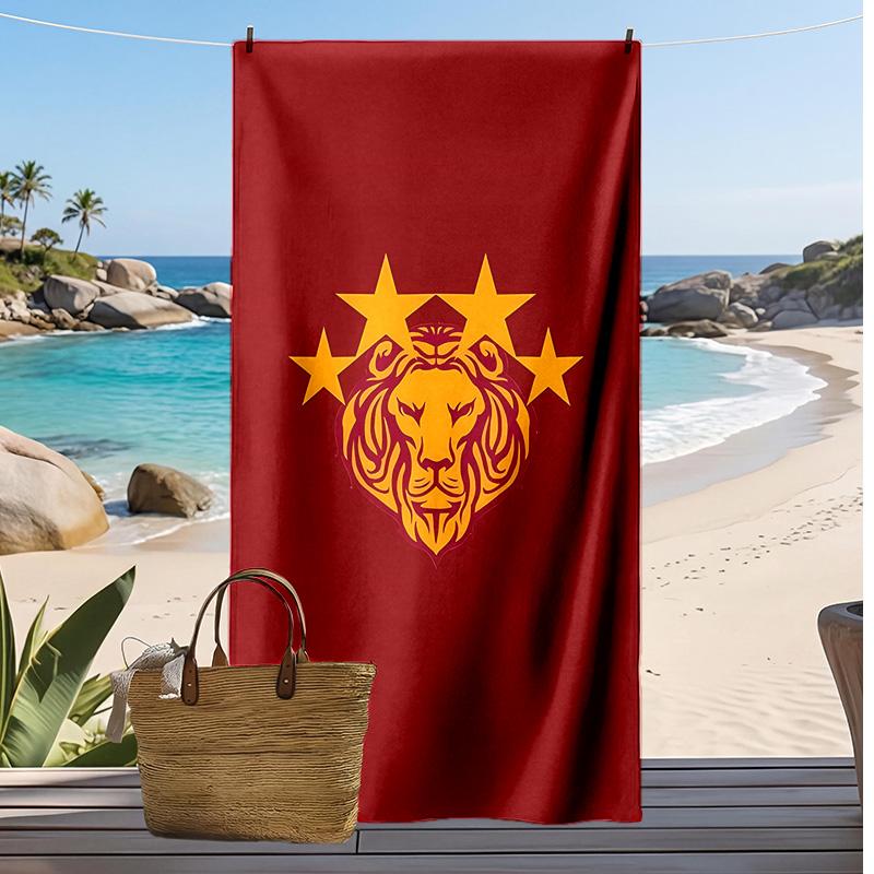 Galatasaray Printed Beach Towel Quick Dry Soft TowelPortable Large Rectangular Beach Blanket for Travel Swimming Pool