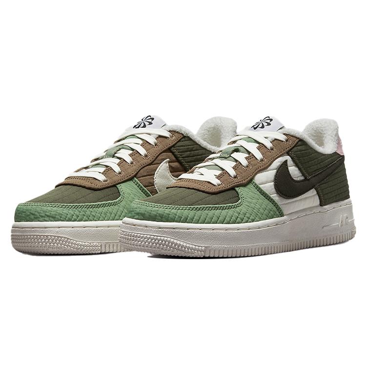 New Nike Air Force 1 Low Toasty Oil Green GS DO5215-331