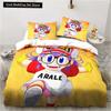 3D Мультяшный DR S-Slump Арале 2/3шт. Постельное белье Простыня Кинг Полуторный Двуспальный Детский Постельный Комплект Микрофибра или Полиэстер Комплекты Пододеяльников