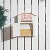 A5 Christmas Letter Postbox - White/Red