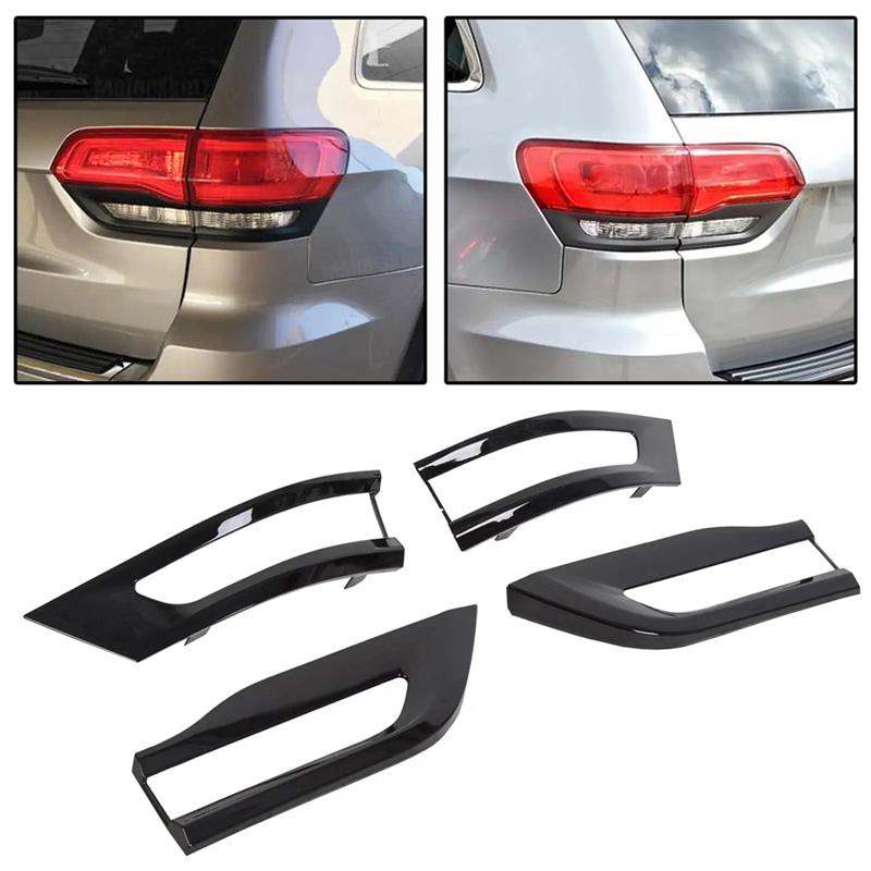 Reartail Light Lamp Cover Trim 68219812AA 68219813AA For Jeep Grand Cheroke 14-21 Taillight Trim 68220970AA 68220968AA Parts B