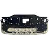 Compatible with 2020 Land Rover Discovery 5: Black Edge Silver Mesh Front Bumper Grille LR142423