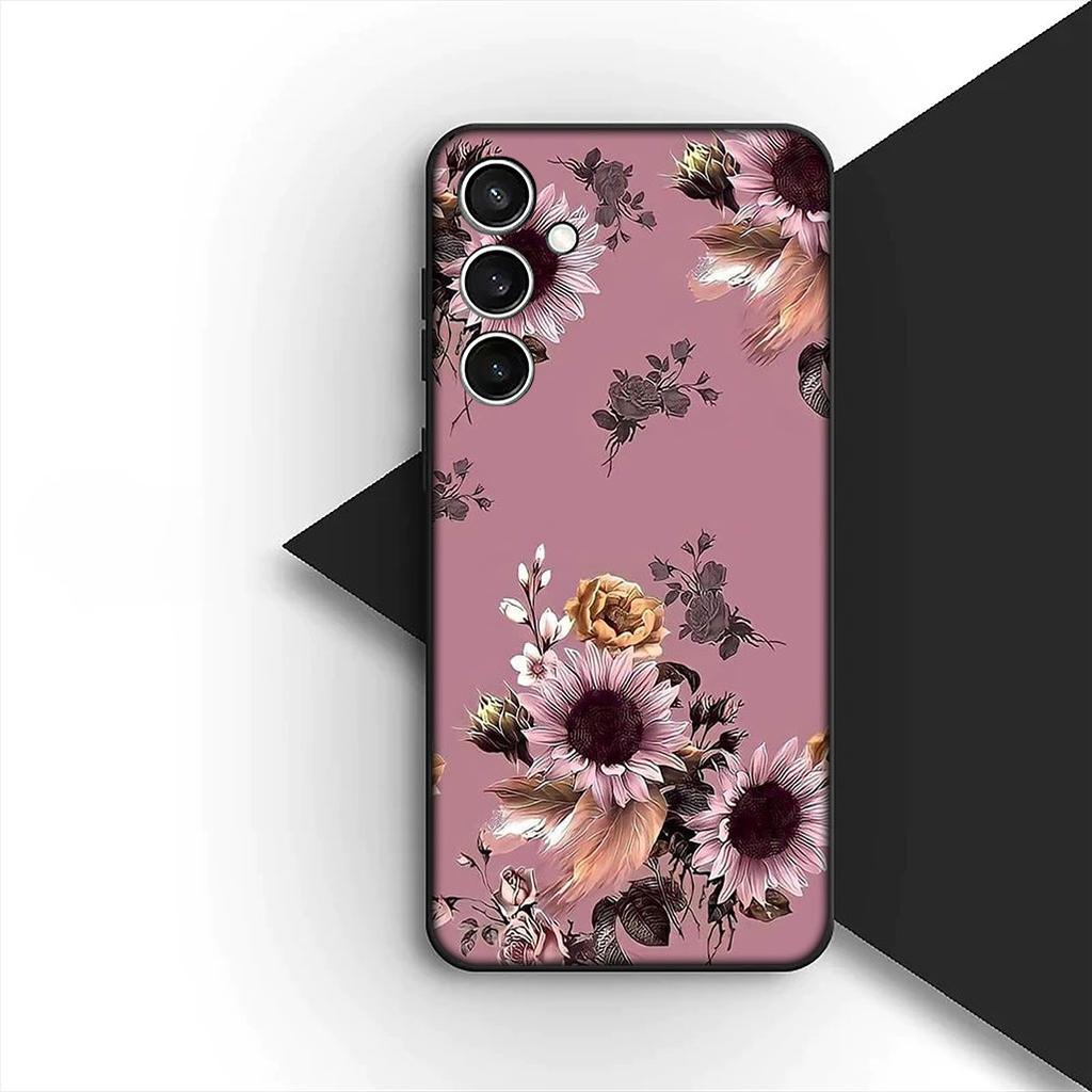 Чехол для Xiaomi Poco C75 C65 C85 X7 X6 M8 F7 F8 Ultra F6 Pro Корпус Чехол для телефона Красная Роза Элегантный Цветок Розовый Пион