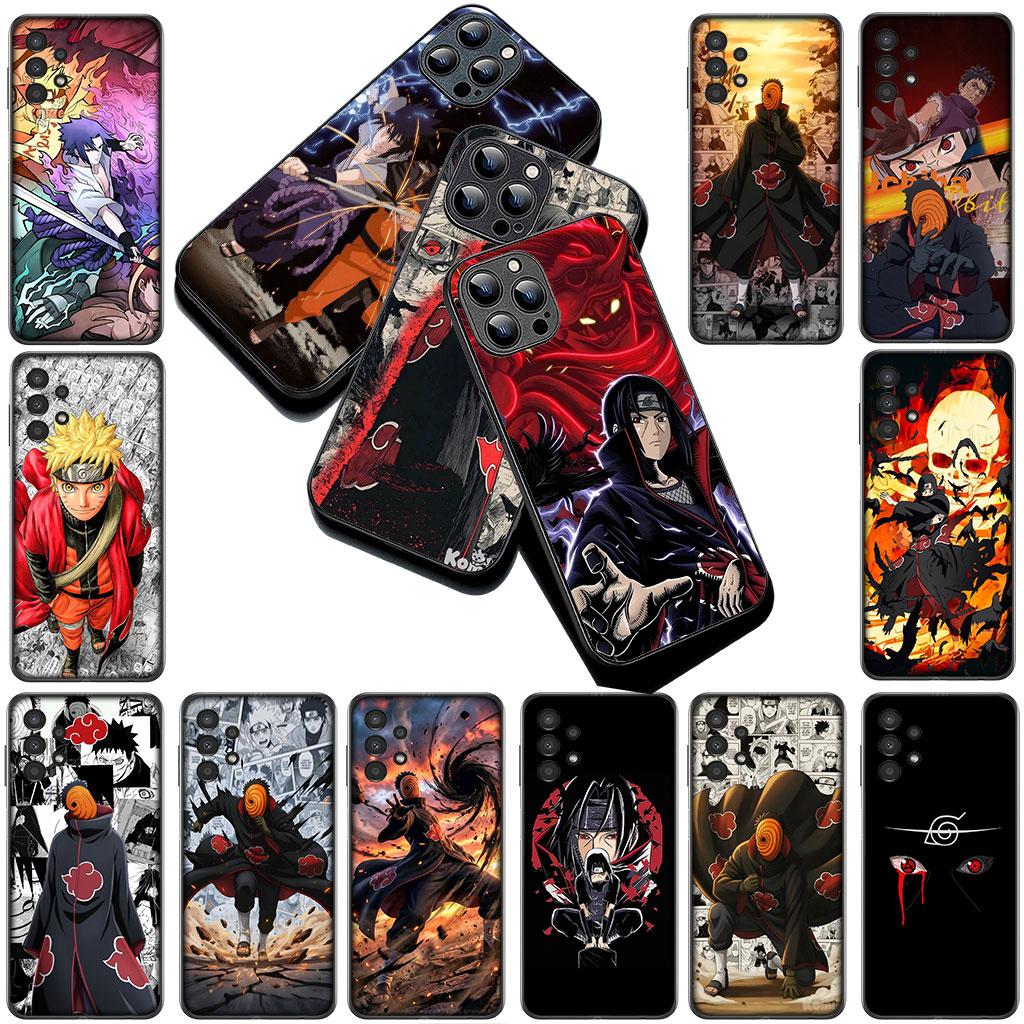 Phone Cover for Xiaomi Redmi Note 12 11 10 A3 Pro 10A 10C 12C Note12 5G 4G Soft Case Tobi Obito Narutos Uchiha Sasuke Itachi