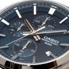 Casio Standard Men's Quartz Watch 1/10 Second Chronograph Blue MTP-E510D-2A2V