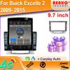 9,7-дюймовый вертикальный экран Tesla Android автомобильное радио для Buick Excelle 2 2009 2015 GPS навигация мультимедийный плеер Carplay 2din