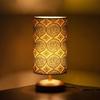 Wooden Bedside LED Table Lamp Side Table Lamp for Bedroom&Living Room