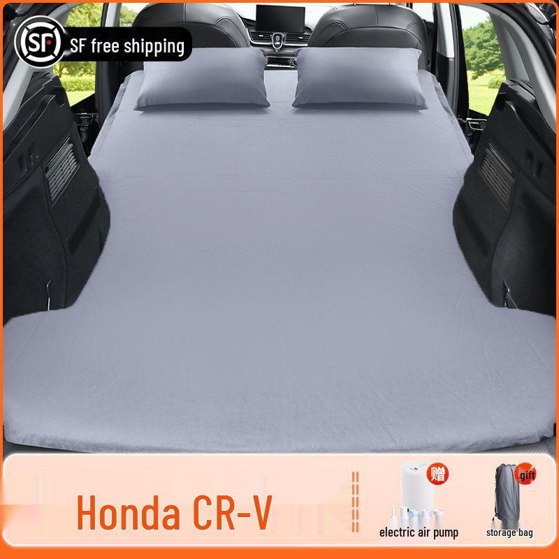 Надувной матрас для сна в багажник Honda CRV: Надувной матрас на заднее сиденье (Инфляция не требуется)