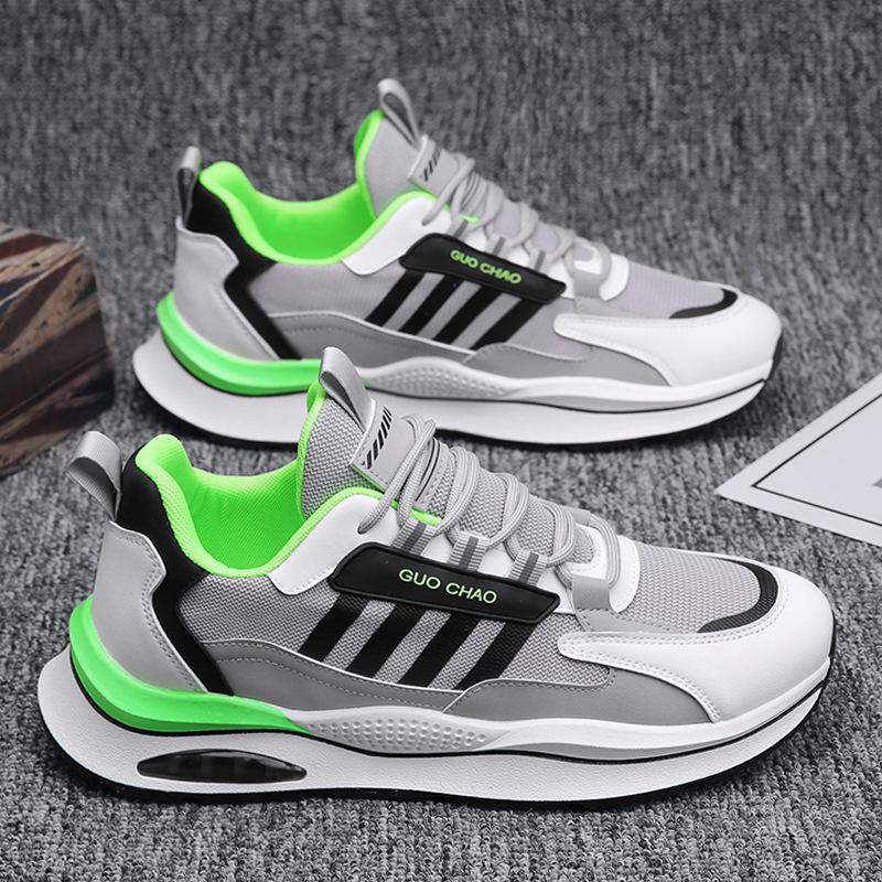 Мужские кроссовки сетчатые дышащие повседневные кроссовки для бега ученические кроссовки Forrest Gump корейская версия универсальные кроссовки для пап