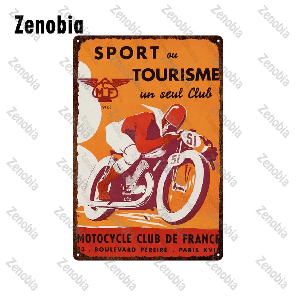 Motorcycles Metal Signs Tin Sign Ace Cafe London Road Race Wall Stickers Isle of Man TT Garage Bar Pub Home Wall Decoration
