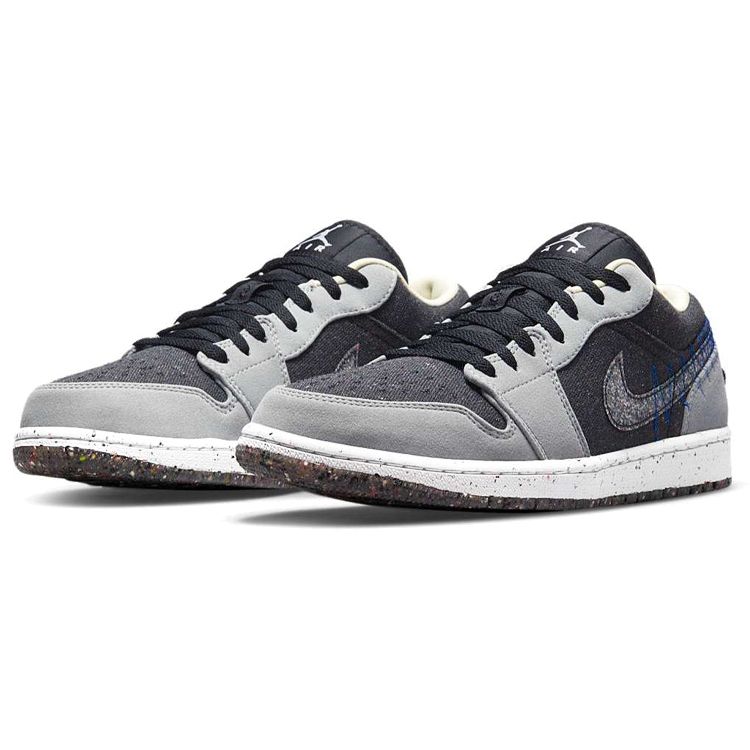 Air Jordan 1 Low Crater Men Sneakers Grey DM4657-001