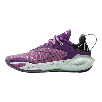 Li Ning Детские Баскетбольные Легкие Удобные Баскетбольные Кроссовки Унисекс Кроссовки Фиолетовые YKBV064-3