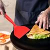 Wide Silicone Spatula Shovel Turner Nonstick Fried Shovel Fish Spatula Silicone Wide Flexible Turner for Nonstick Cookware Egg