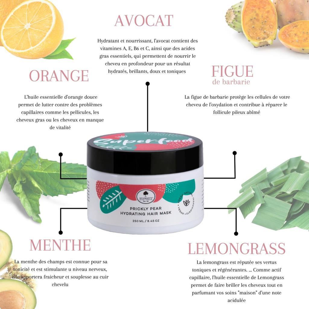 Ультрапитательная и увлажняющая маска для волос — оживляет, омолаживает и защищает Superfood — для всех типов волос — 250 мл