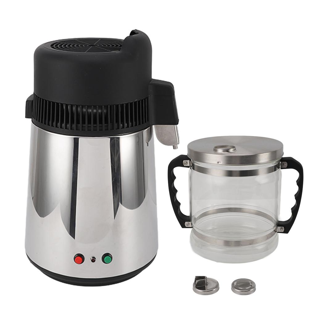 1.6 Gallon/6L Countertop Water Distiller Fully Automatic Home Distilled Water Maker Machine with