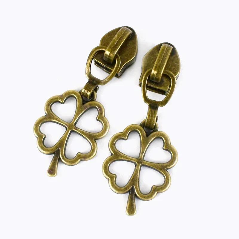 Meetee 5/10/20 шт. 5# Бегунок для молнии для нейлоновых молний Пластиковые спиральные молнии Головки бегунка Ремонтные наборы DIY Швейные аксессуары для одежды