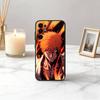 Чехол для телефона Ichigo B-B-BLEA-CH K-Kurosaki для Samsung S25,S24,S21,S22,S23,S30,Ultra,S20,Plus,Fe,Lite,Note,10, Черный