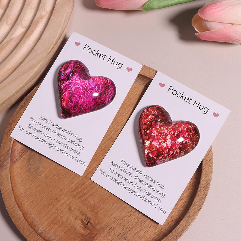 Love Heart Pocket Hug Gift For Couples Valentine’S Day Gift Love Token Expressing Long Distance Thoughts