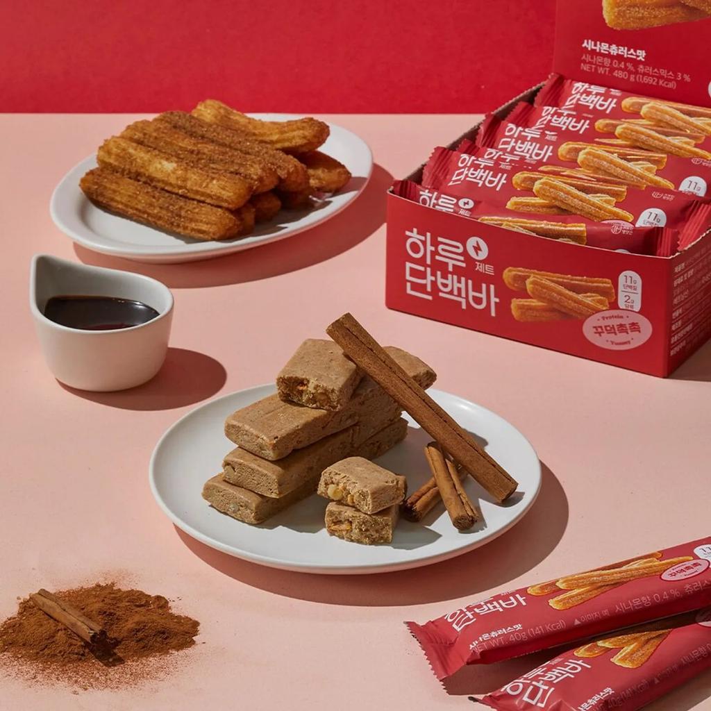 Proteinmill Z Ежедневный протеиновый батончик #Корица Чуррос 40 г