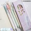 Kawai Gel Pen Gradient Butterfly Press High Value CS Quick Dry Brush Question Students with Black Refill Office School Supplies