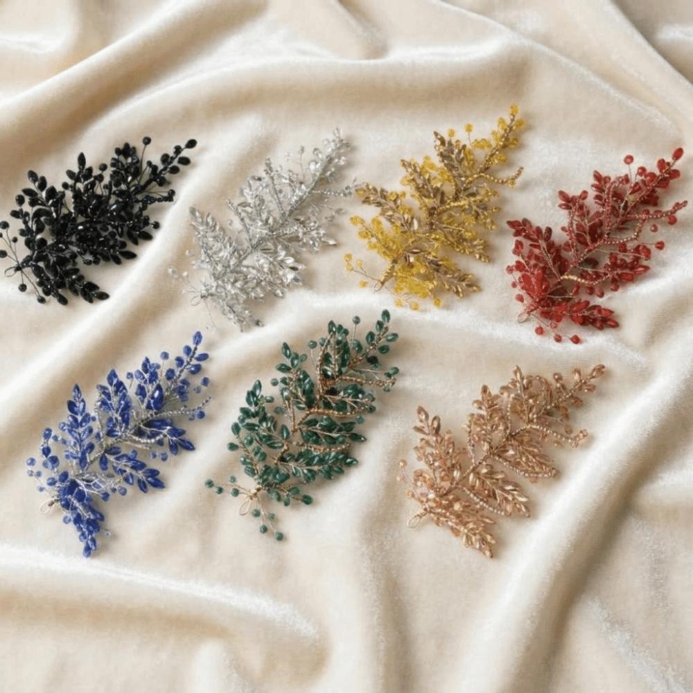 Leaf Design Bridal Hairpiece Zinc Zinc Alloy Base Formal Hair Accessories New Wedding Tiaras  Party