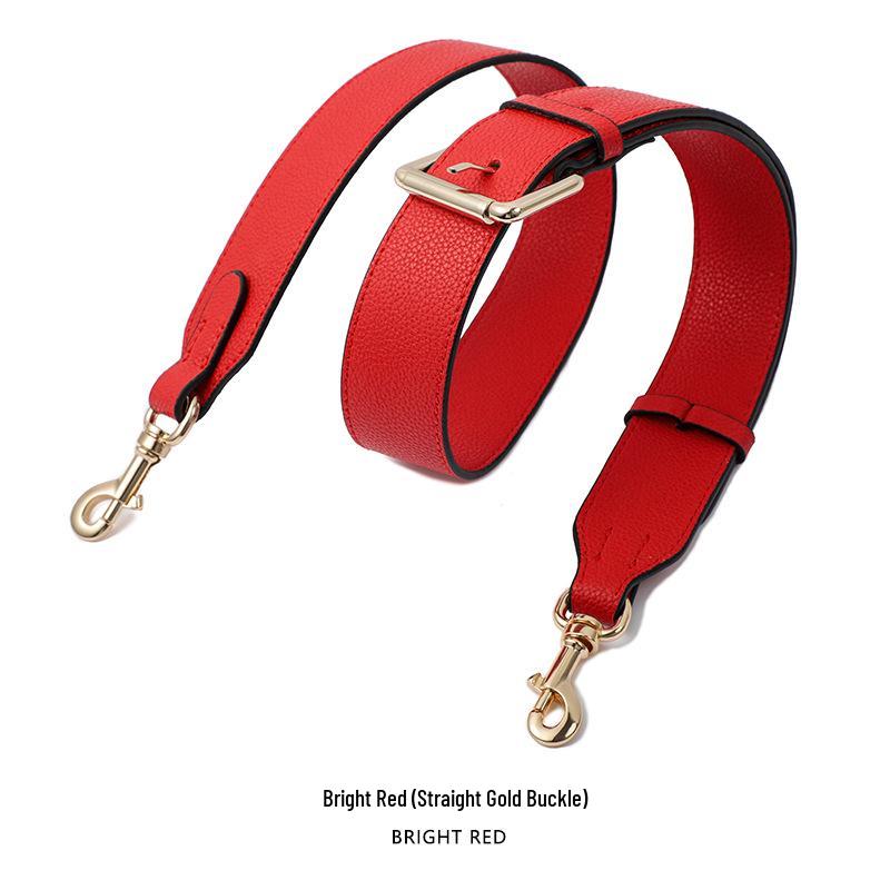 Универсальный широкий плечевой ремень из коровьей кожи с зернистой текстурой личи для сумки Dionysus (модель: MHS-A-9)