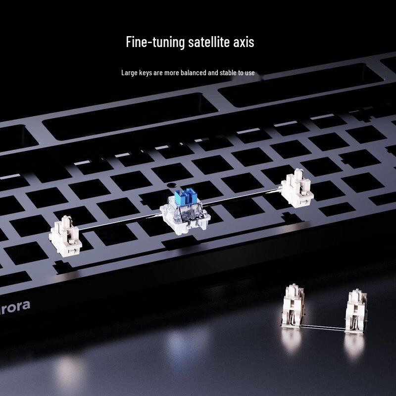 Lenovo GK10 Aurora Tri-Mode Hot-Swappable Mechanical Keyboard