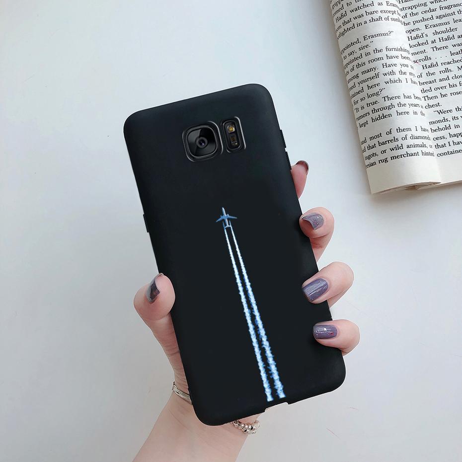 Чехол для samsung galaxy s7 edge s7edge s 7 edge G930 G935F чехол samsung s7 телефон силиконовый милый мягкий защитный задняя крышка чехлы