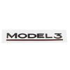 Original 3D ABS Letters Logo For Tesla MODEL 3 Y Car Rear Tailgate Trunk Emblem Badge Decal Stickers Auto Styling Accessories