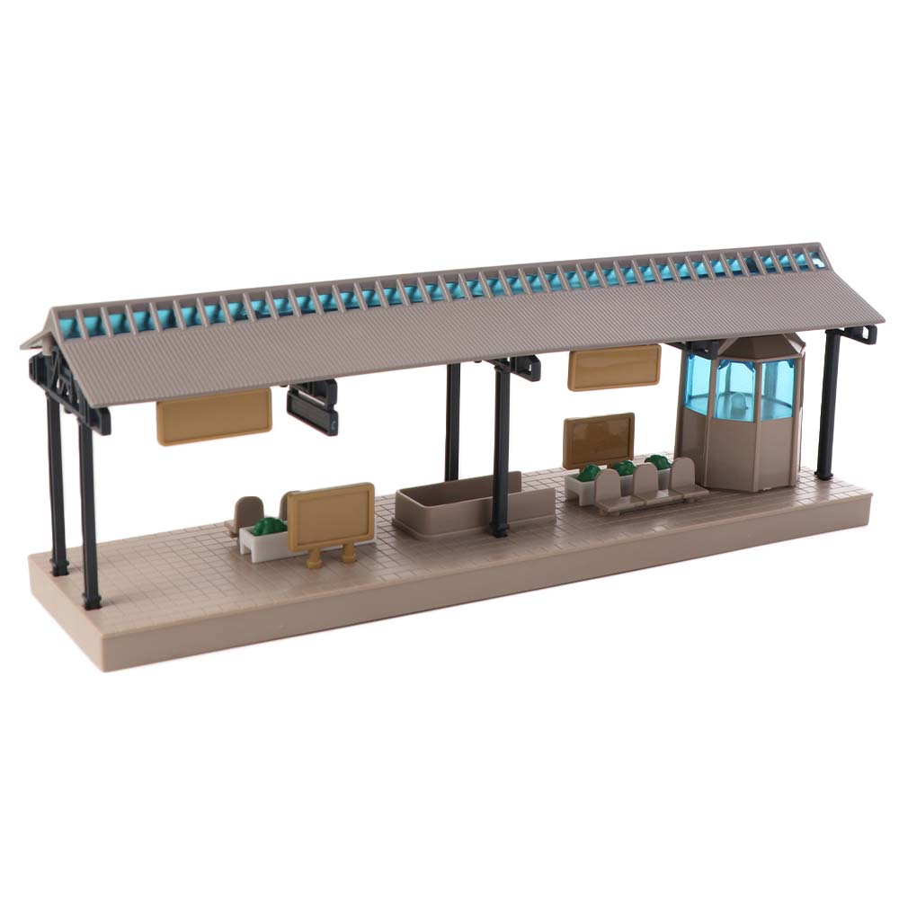 Figure Display Miniature Subway Station 1:64 Scale Architecture Scene Model Sand Table Layout