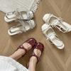 Baotou Sandals Women Wear Beautiful Bow Thick Heel Mary Jane Shoes Temperament High Heels