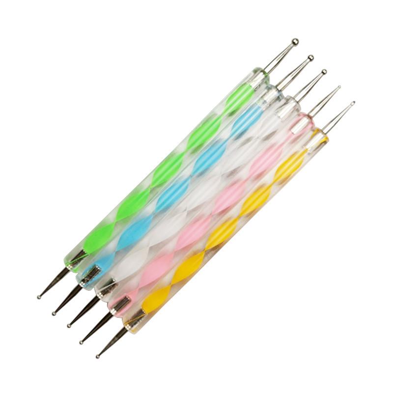 Набор из 5 инструментов для страз и доттинга для нейл-арта