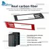 Real Soft Carbon Fiber Sticker Trim LHD For Renault Clio 5 MK5     2024 2025 Car Driver's Storage Box Frame