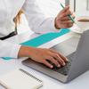 Подушка под запястье для клавиатуры из пены EVA с эффектом памяти, эргономичная поддержка запястья для мыши для облегчения боли и легкого набора текста, супермягкая