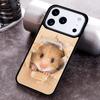 Милый Прелестный Чехол для Телефона с Хомячком Для iPhone 17 16 15 14 13 12 11 Pro Max Plus 17Air Мягкий Силиконовый Чехол