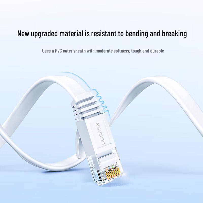 Ugreen Плоский сетевой кабель Cat6 Gigabit Ethernet