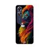 Чехол для Oppo A17 Majestic Colorful Lion Maniacase