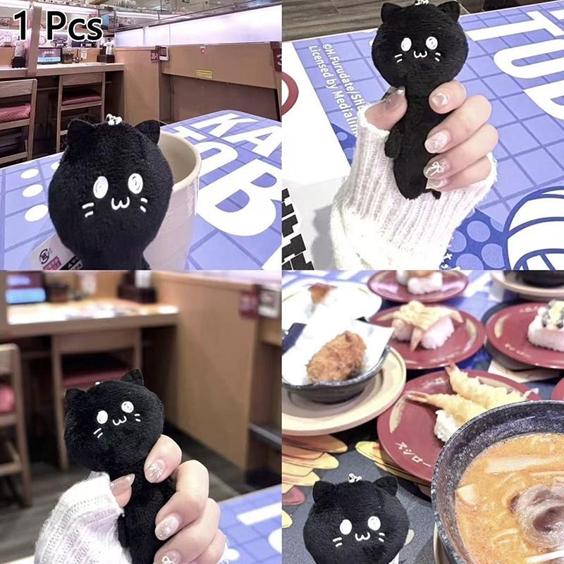 Cute Cartoon Plush Doll Keychain Soft Toy Keychain Pendant Creative Kawaii Backpack Decoration Accessories Gifts