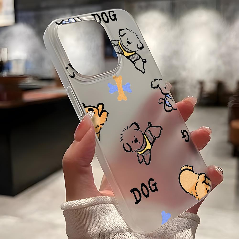 Чехлы для мобильных телефонов iPhone 11 13 15 Pro Max 12 14 Pro Max Чехол для iPhone 16 15 Plus 13 Pro 12 Матовая текстура с рисунком в виде мультяшных цветов