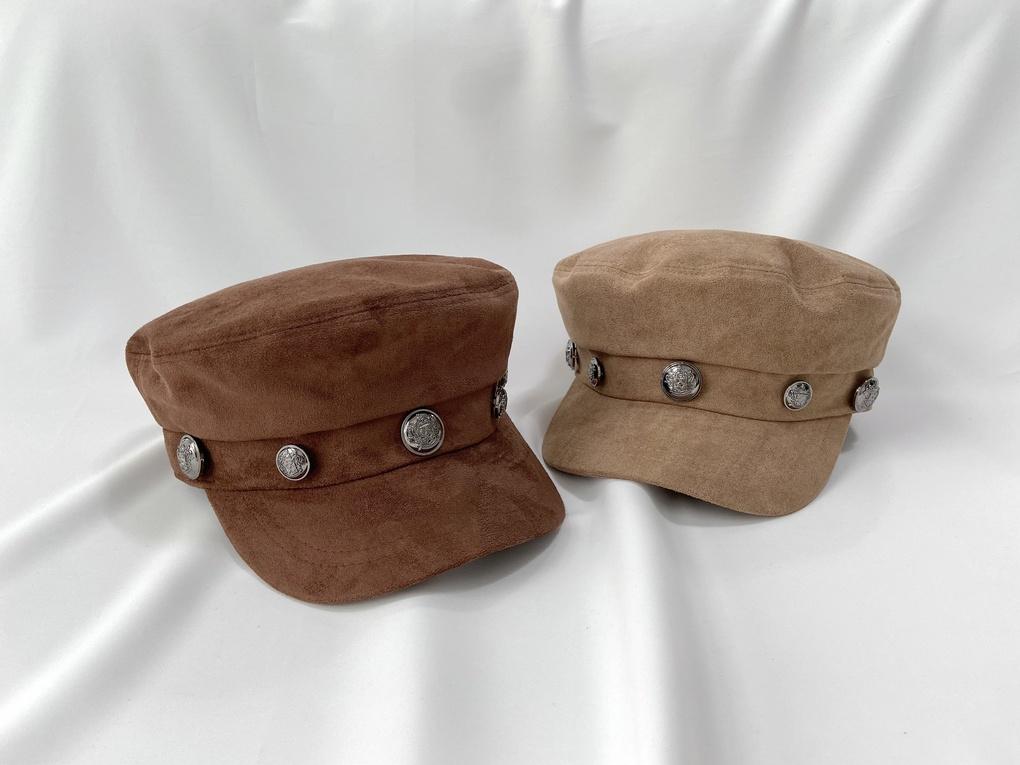 Women's Fall/Winter Silver Classic Sailor Hunting Cap Bread Hat